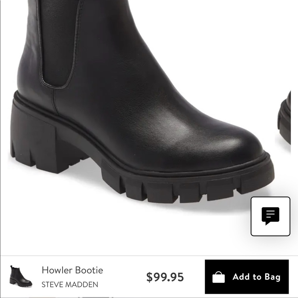 Steve Madden howler bootie size 7